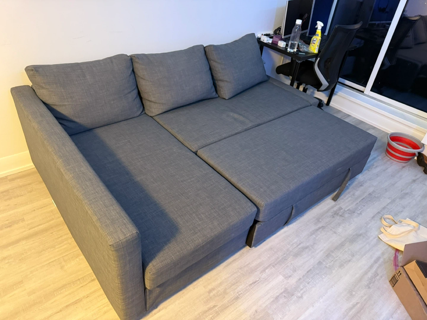 IKEA FRIHETEN Corner Sofa-Bed with Storage - photo 3