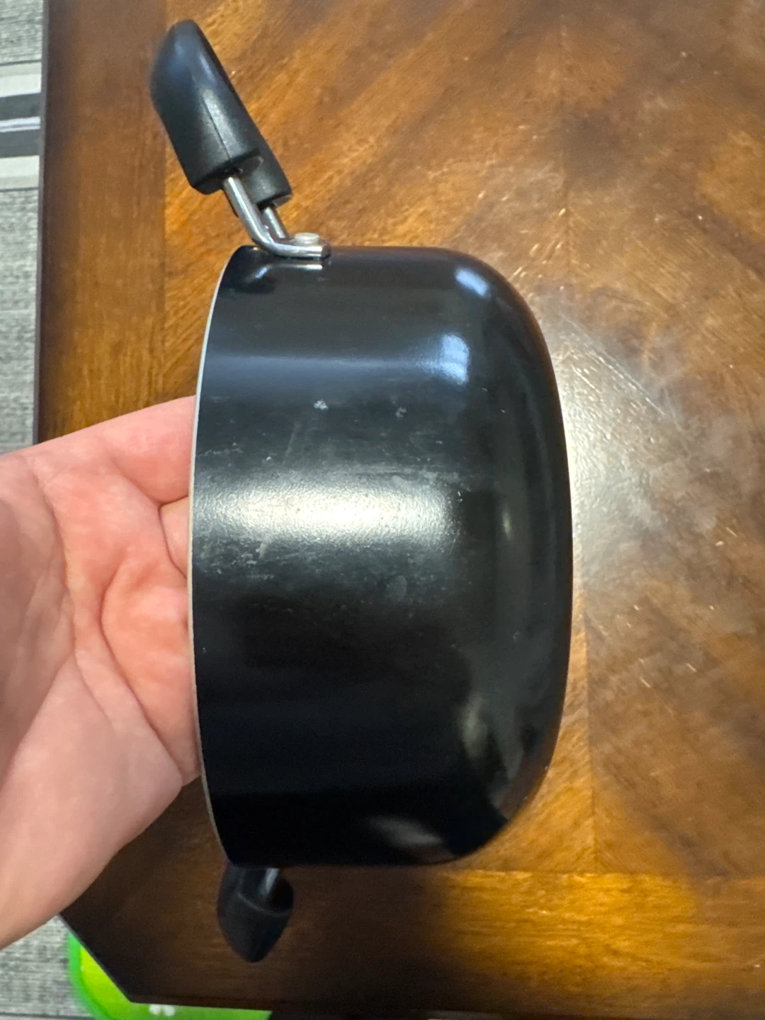 Black Saucepan with Helper Handle - photo 2