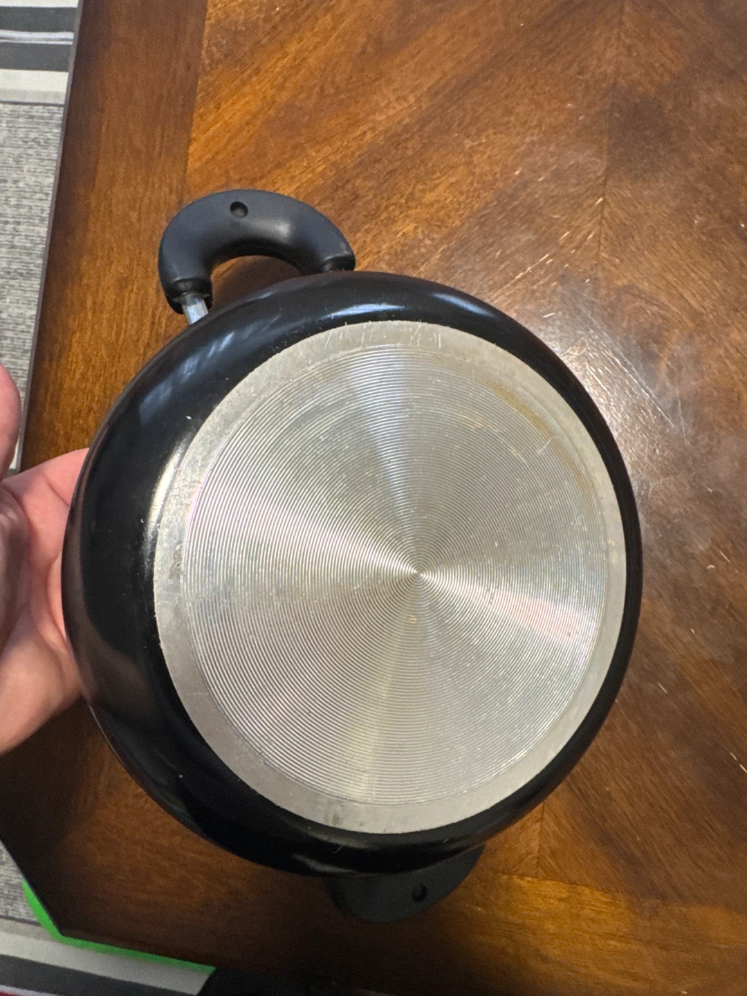 Black Saucepan with Helper Handle - photo 3