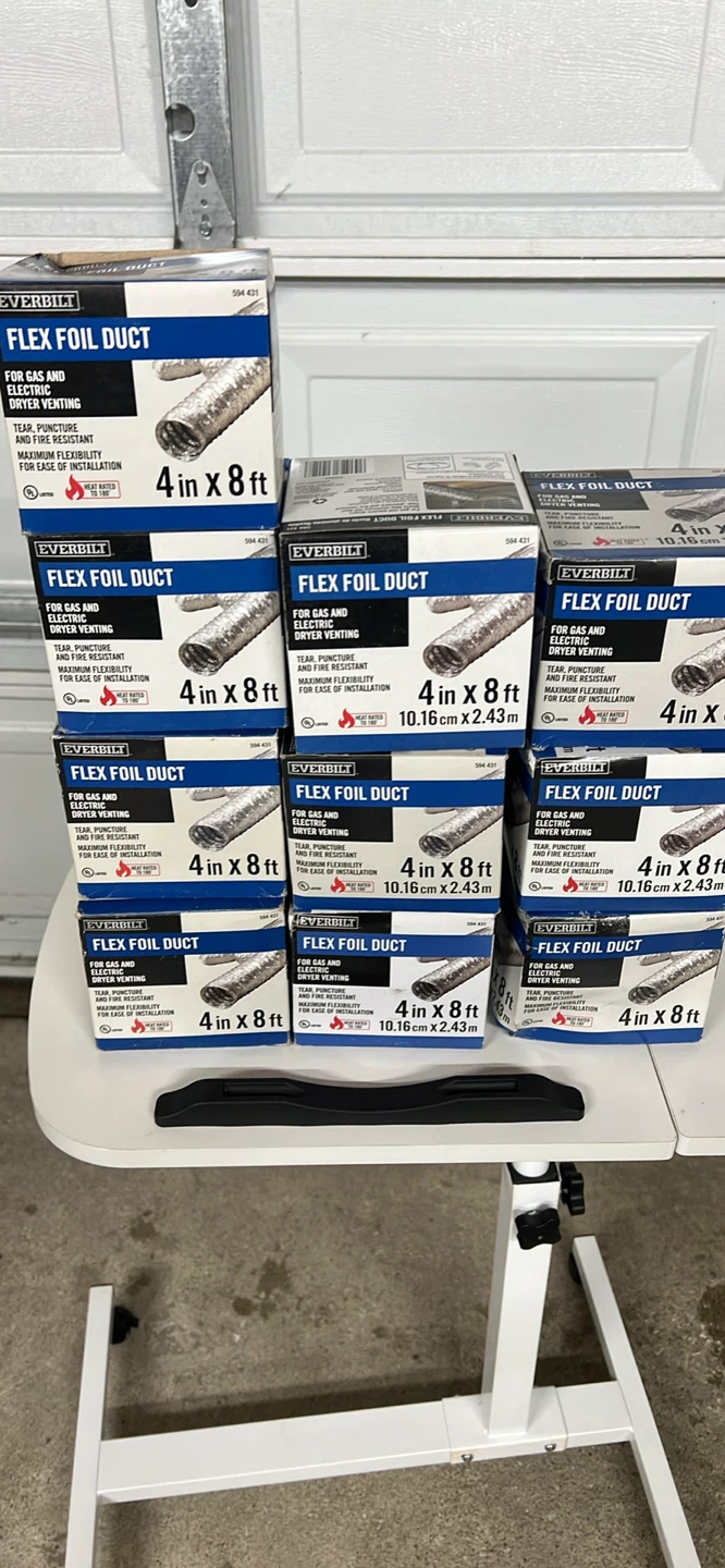 Everbilt Flex Foil Duct for Gas and Electric Dryer Venting