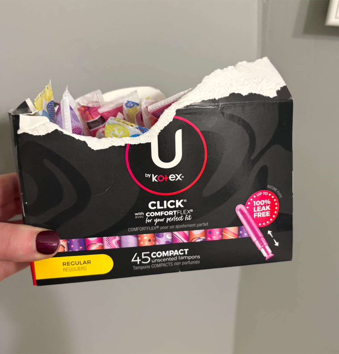 U byKotex Click Compact Tampons