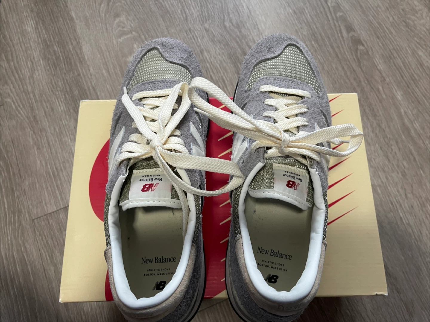 New Balance 990 V5 Grey Athletic Shoes - photo 4