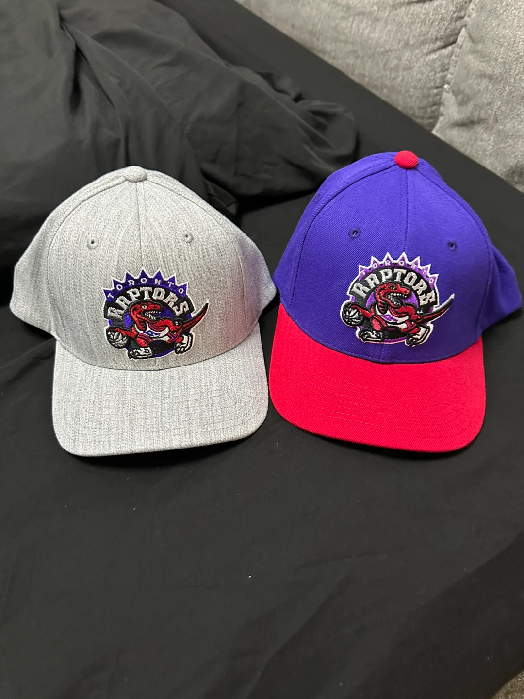 (Take both) Brand New Toronto Raptors SnapBack Hats Flexfit