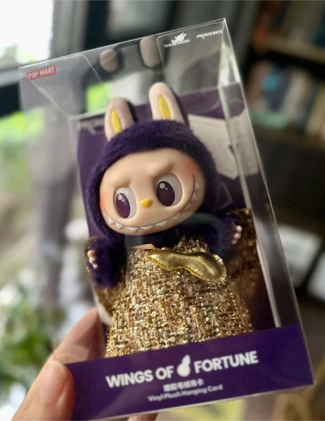 LABUBU × PRONOUNCE - WINGS OF FORTUNE Vinyl Plush Hanging Card - photo 3