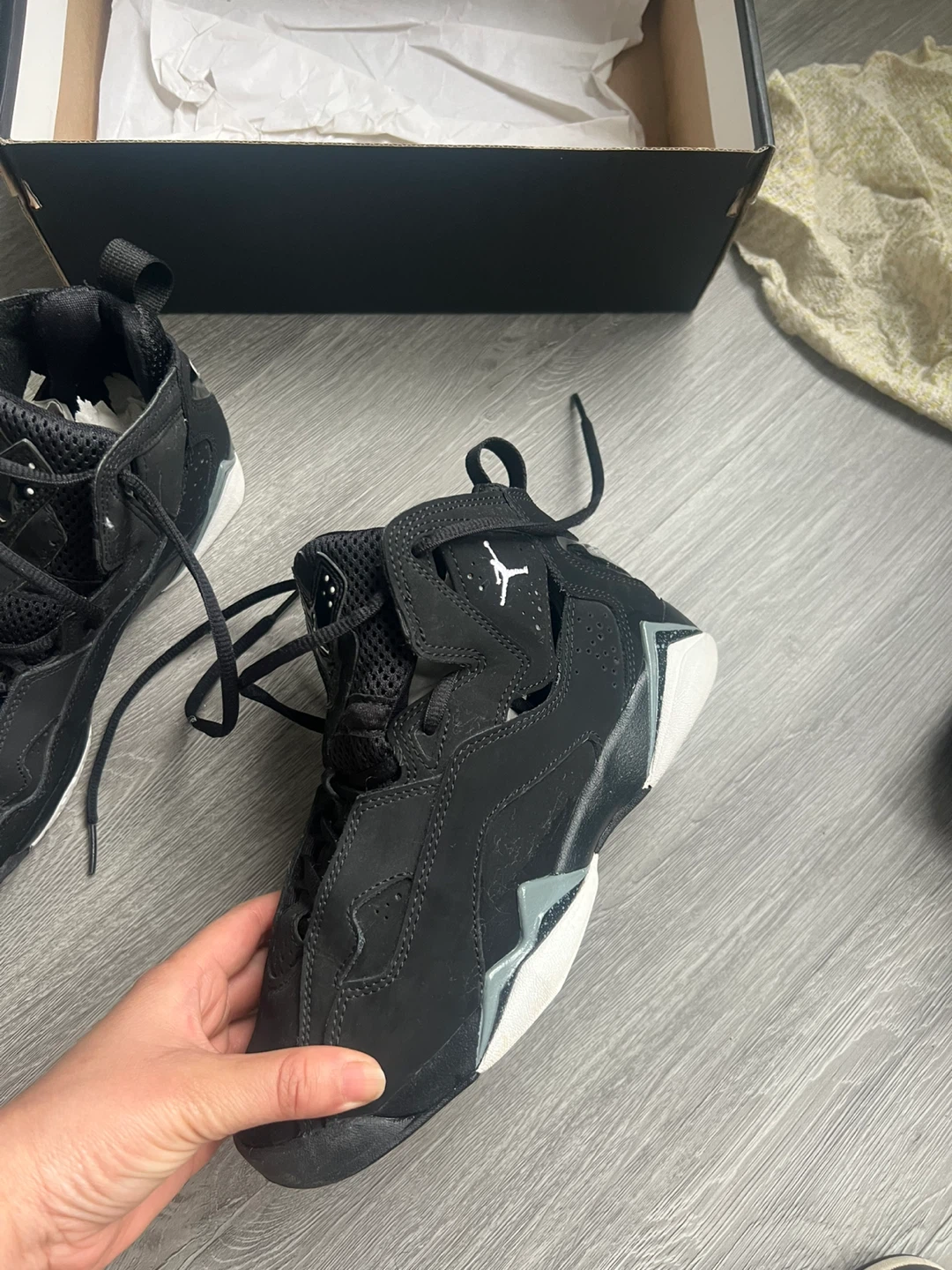 Air Jordan 7 Retro Sneakers - Black - photo 2