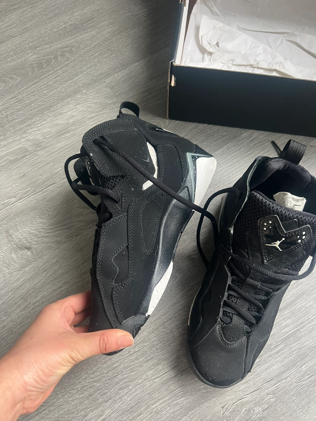 Air Jordan 7 Retro Sneakers - Black - photo 3