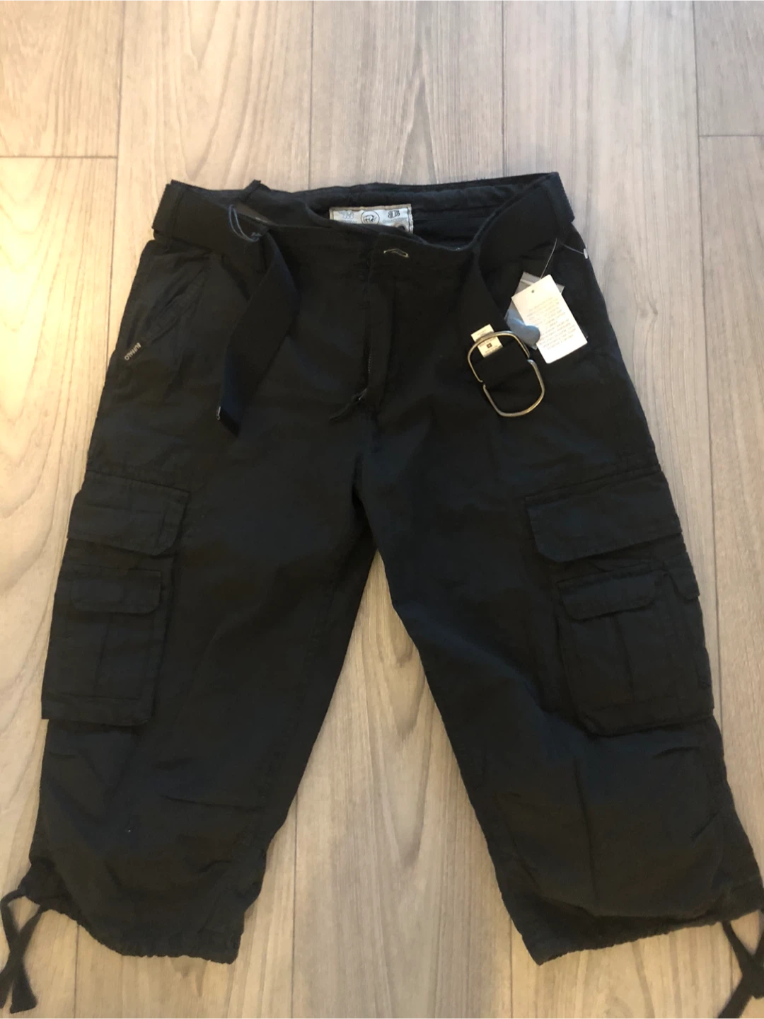 Buffalo David Bitton Black Cargo Capri Pants - photo 2