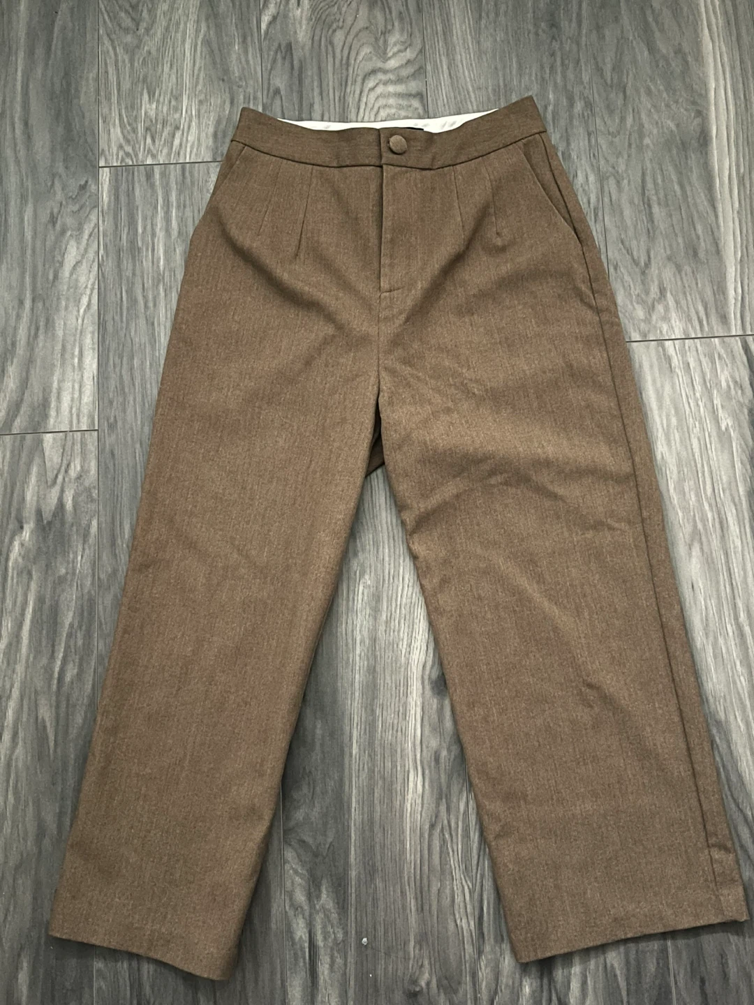 Brown Wool Trousers | Women - photo 4