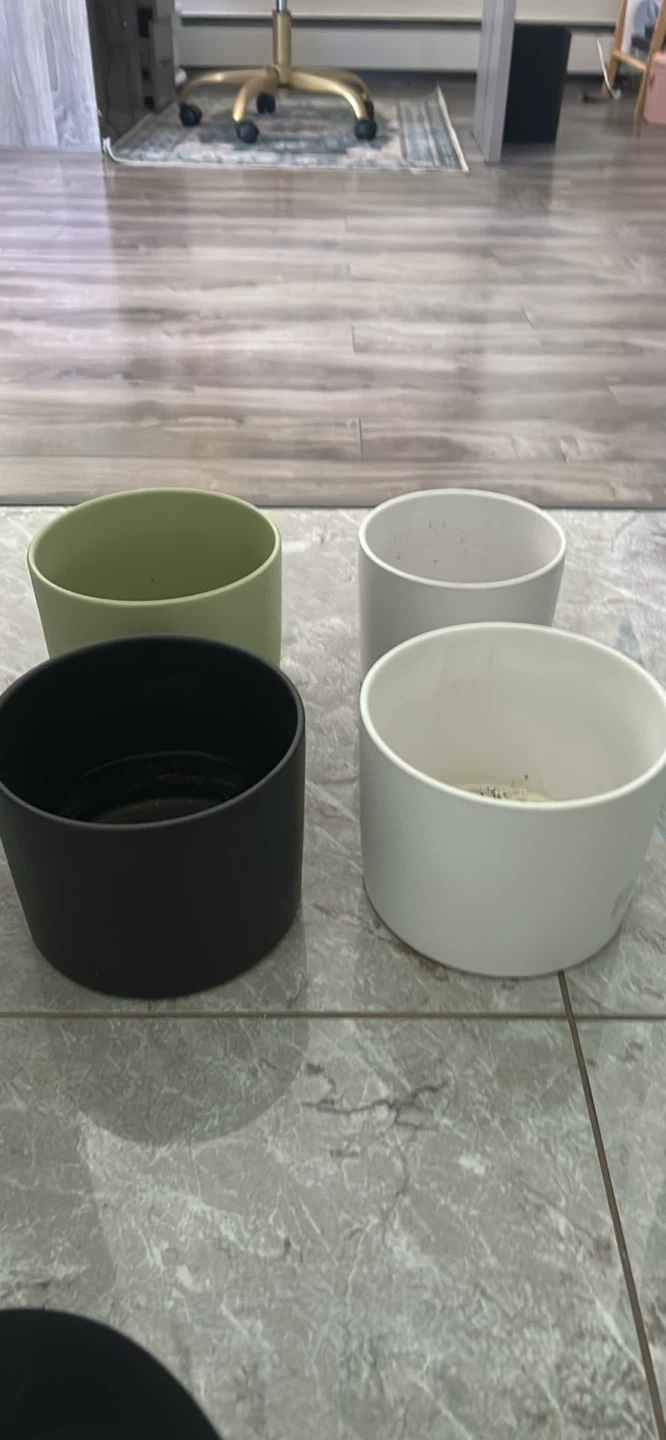 4 indoor plant pots - photo 2
