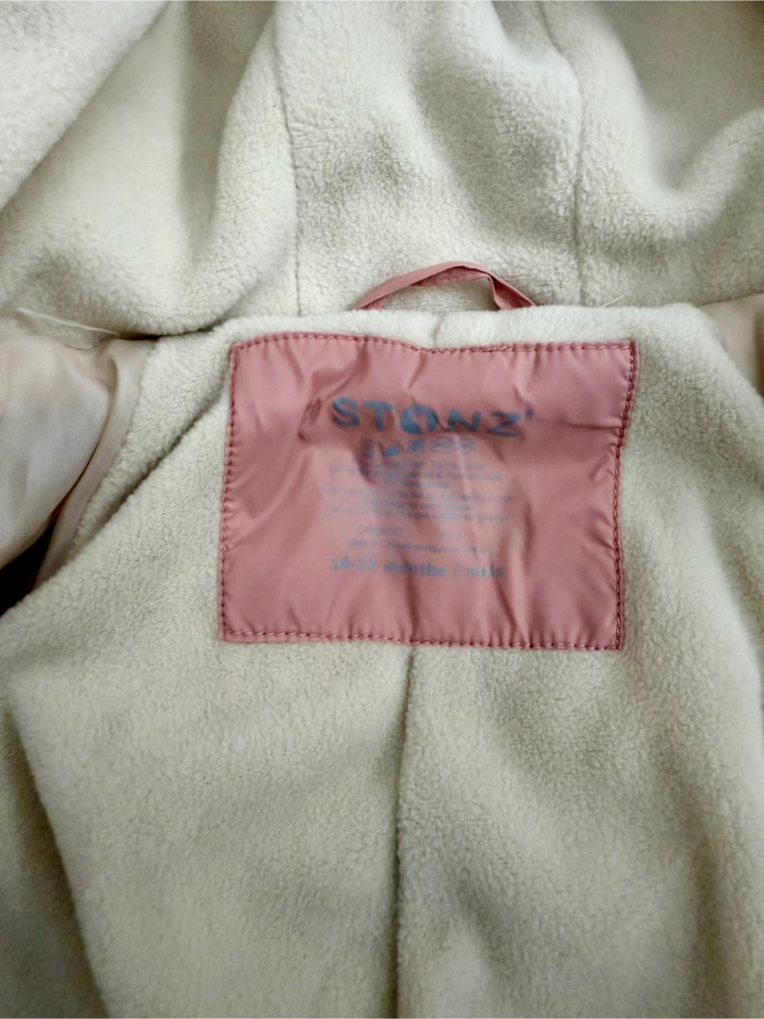 Stonz pink snowsuit 18-24 m - photo 3