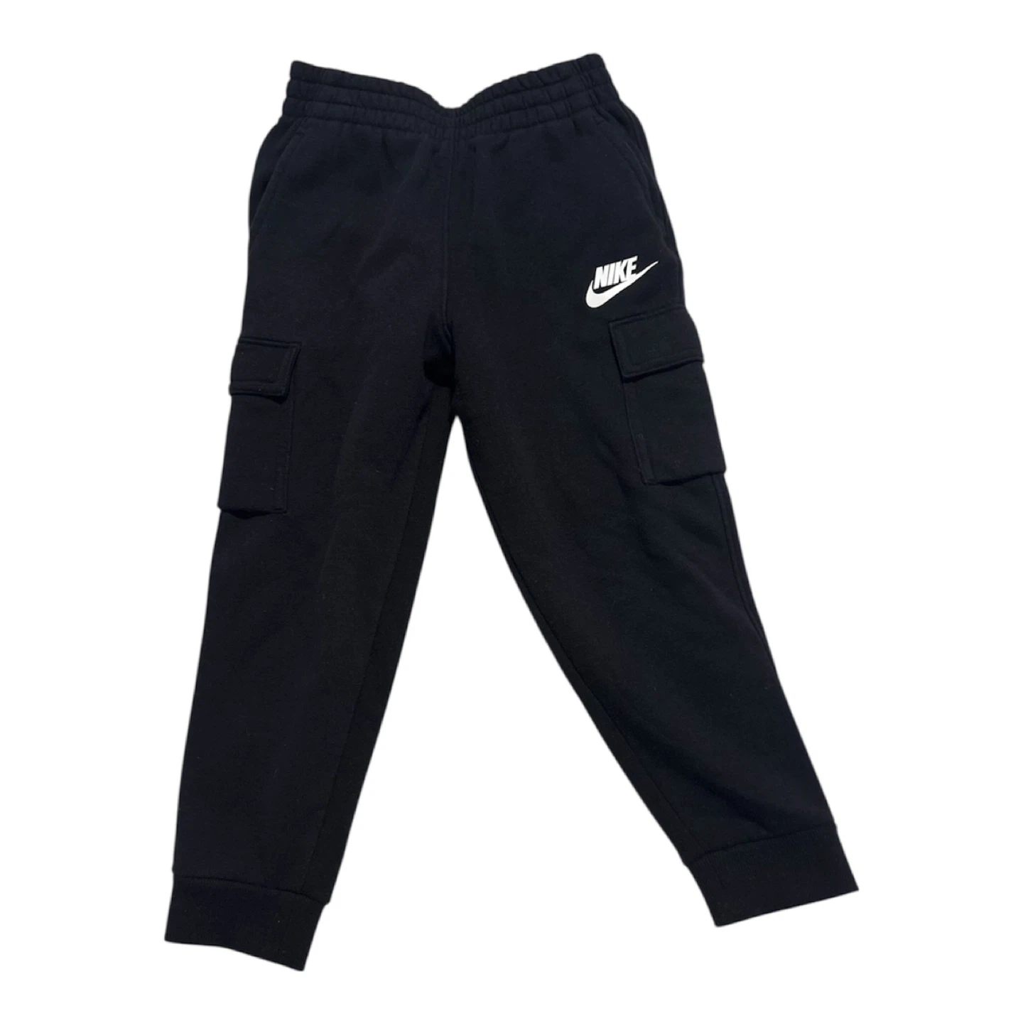Nike Kids Black Cargo Jogger Pants Size M (5-6 Yrs)