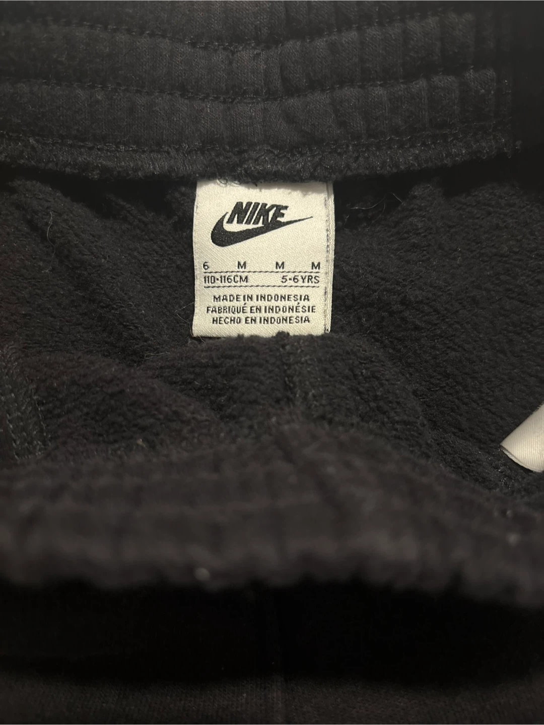 Nike Kids Black Cargo Jogger Pants Size M (5-6 Yrs) - photo 4