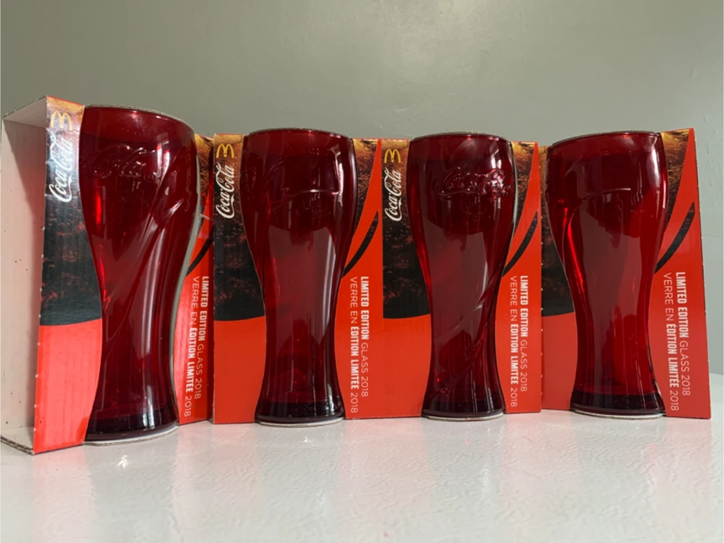 Coca-Cola McDonald's Limited Edition Glasses (Set of 4) - photo 2