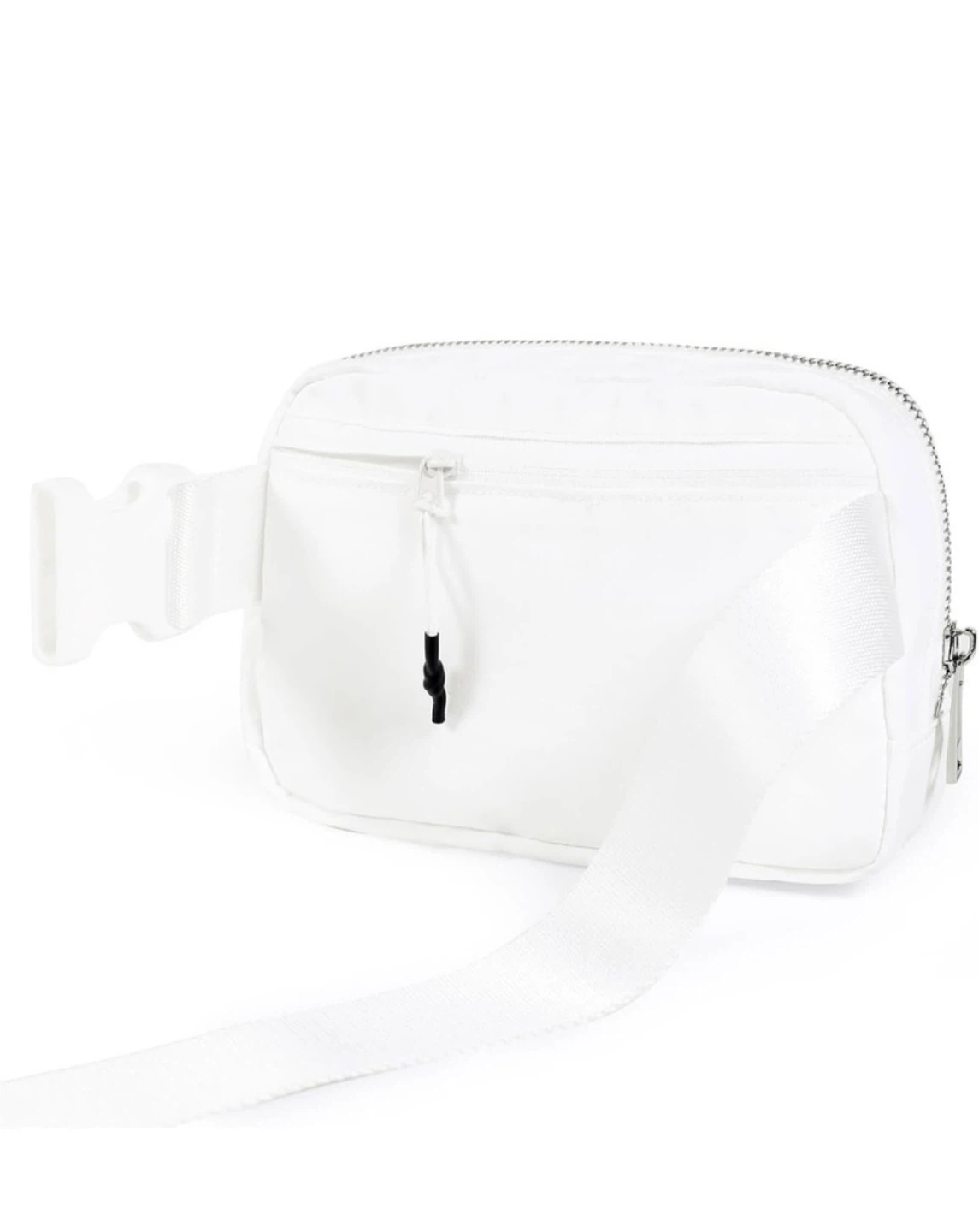 white Unisex Belt Bag - photo 4
