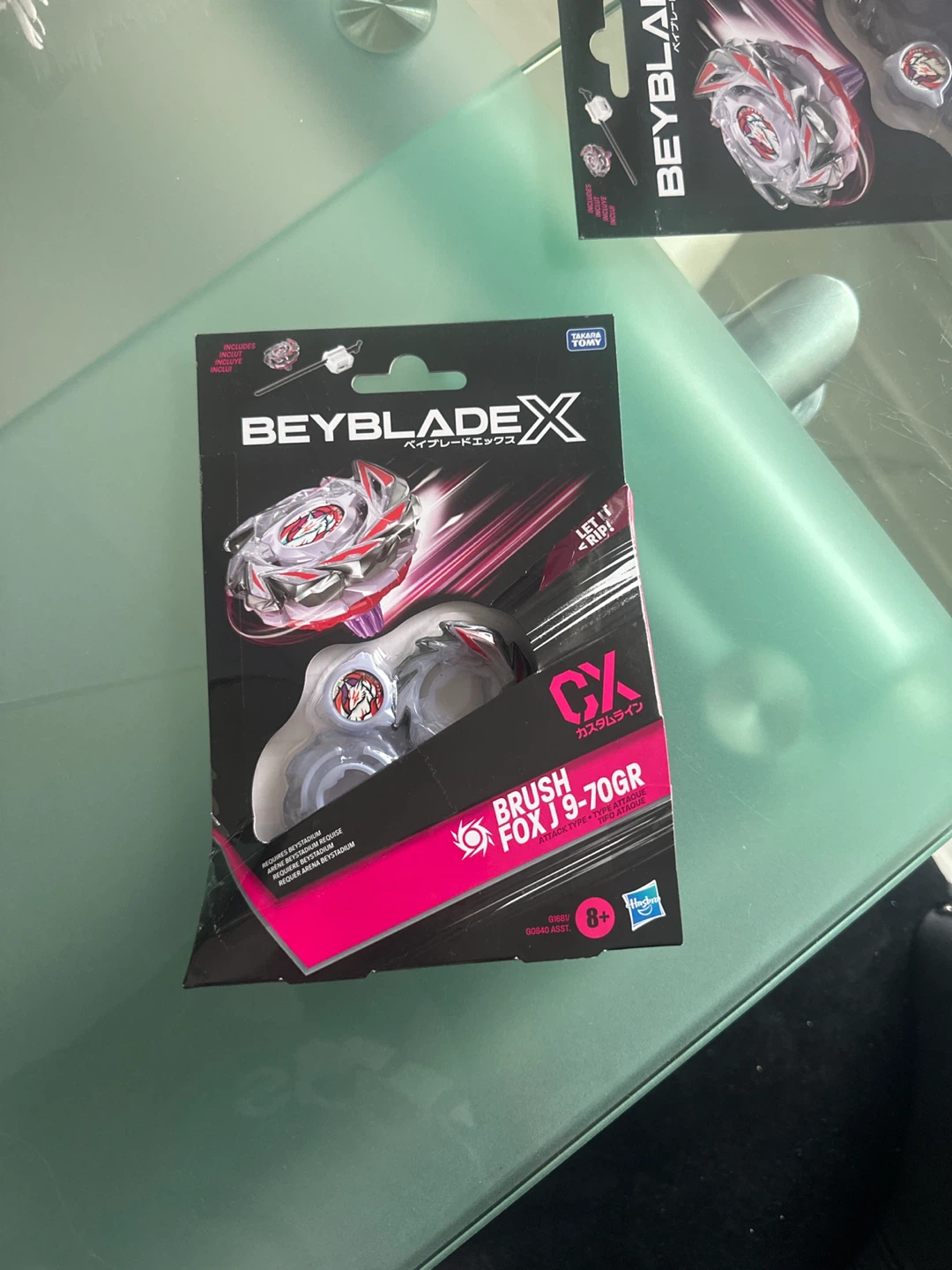 Beyblade X BX-21 Brush Fox 9-70GR (2-Pack)