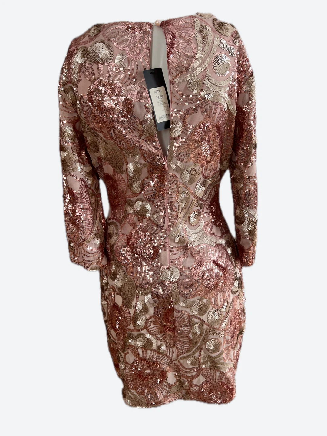 Akira Chicago Black Label Sequin Dress - Size M - photo 3
