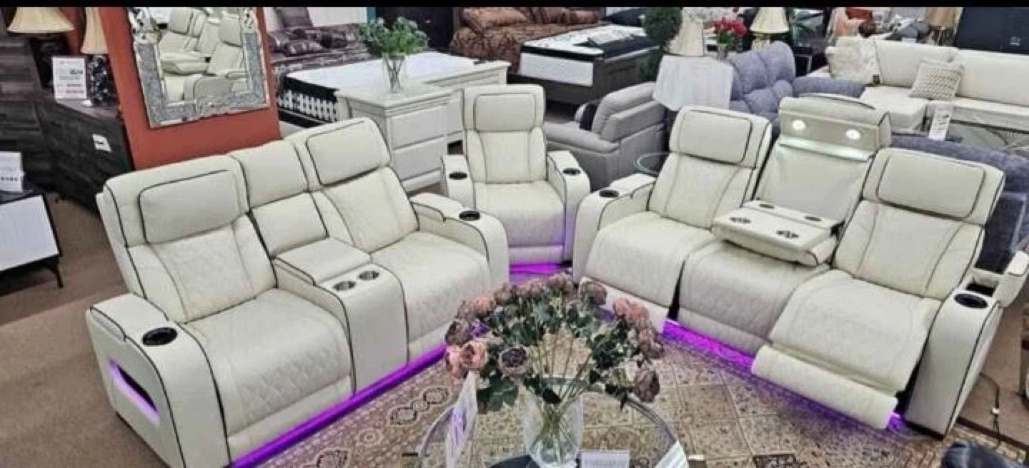Power Recliner Seating with LED Lights