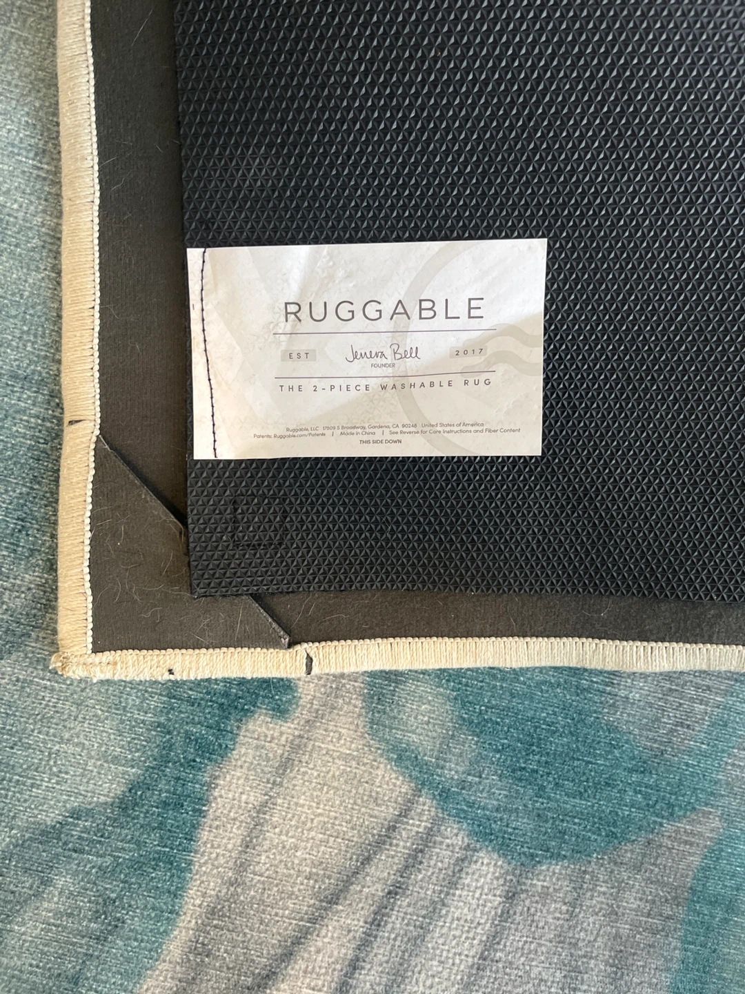 Ruggable washable 6x9 area rug - photo 3