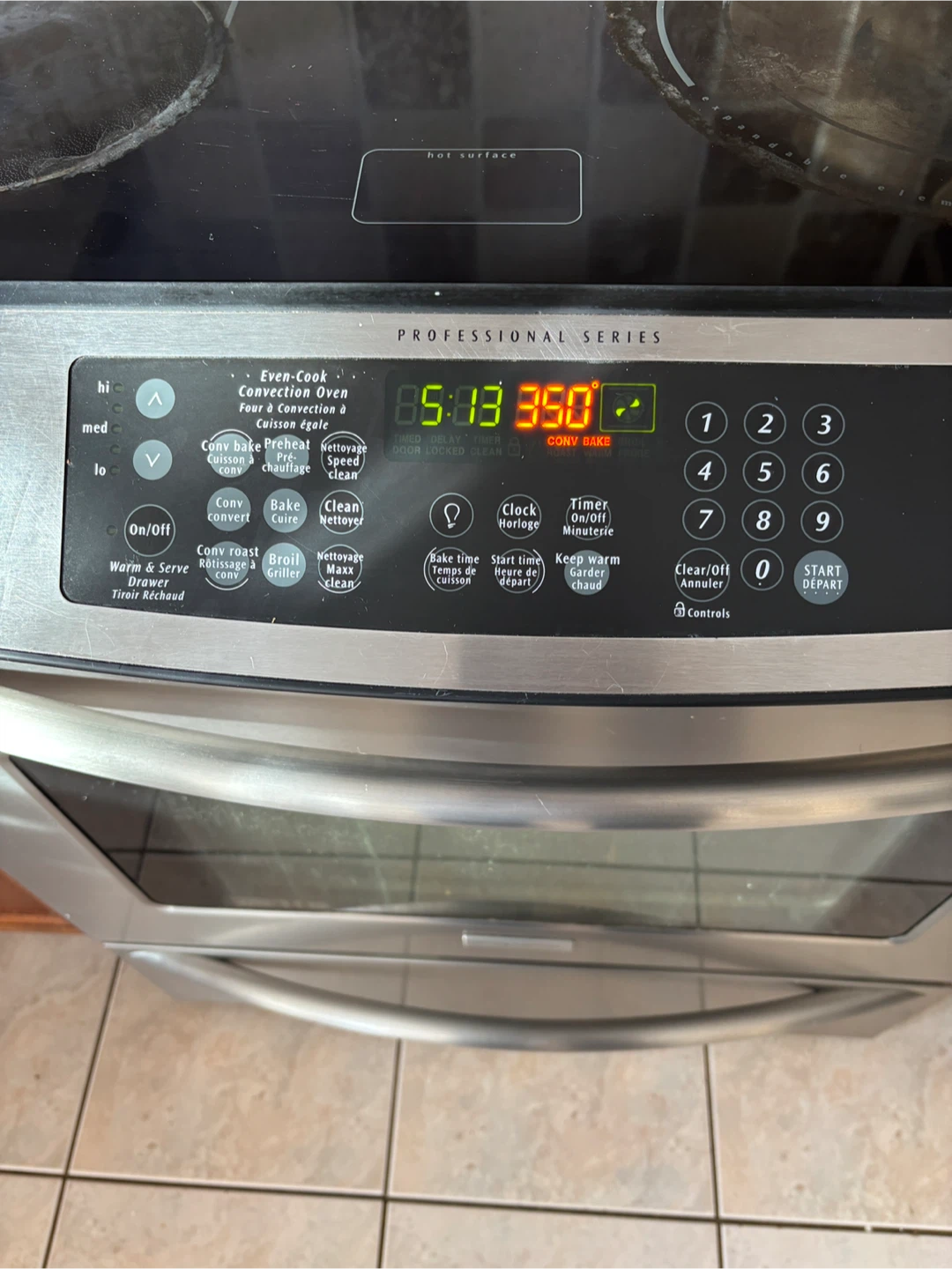 Frigidaire Professional Series Electric Range - photo 3
