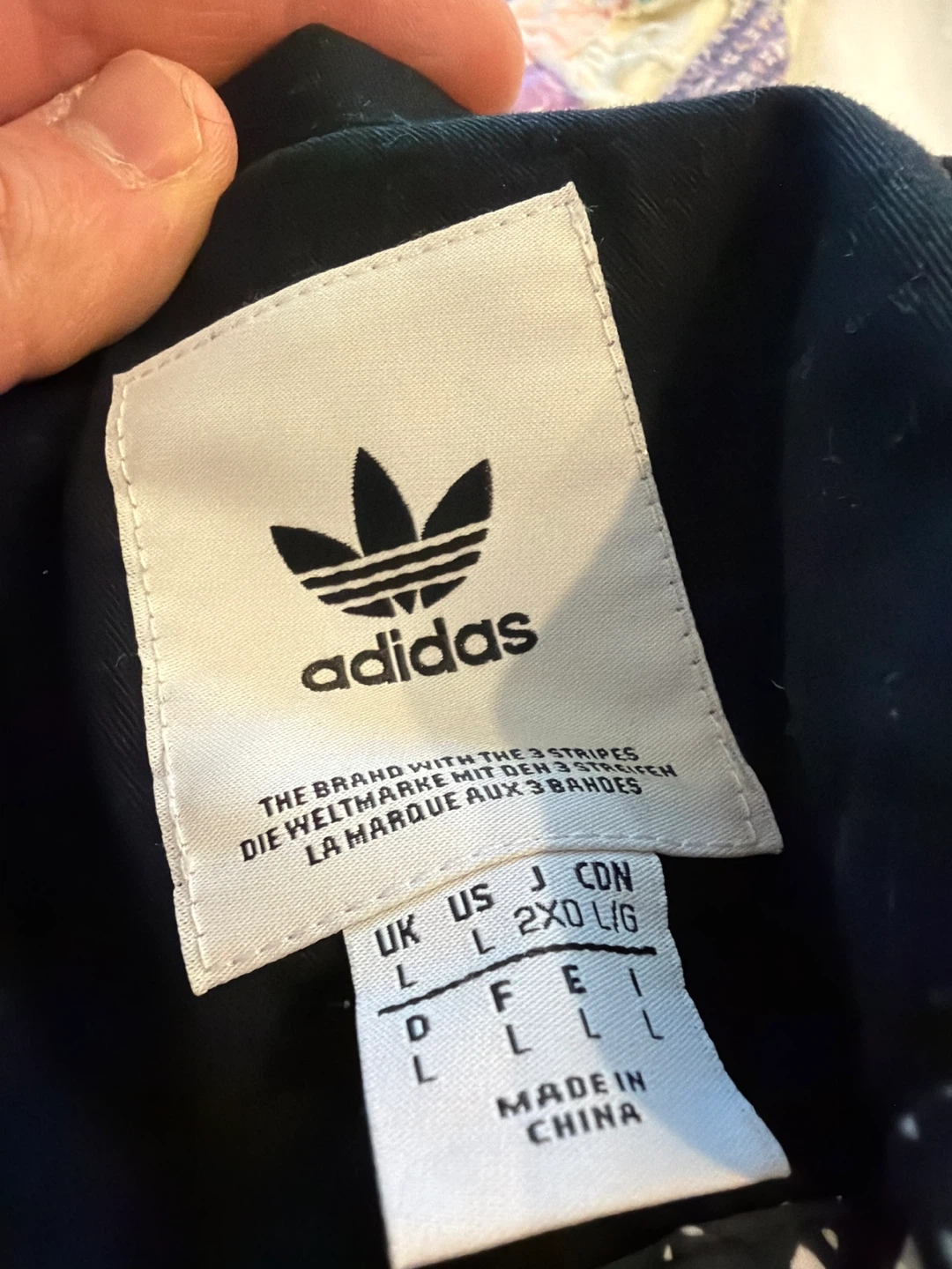 Adidas Originals Worldwide Jacket - Black - Size L - photo 3