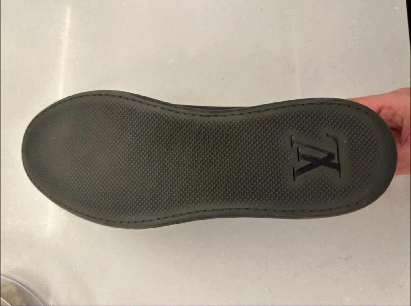 Authentic Louis Vuitton Black Sneakers - photo 5