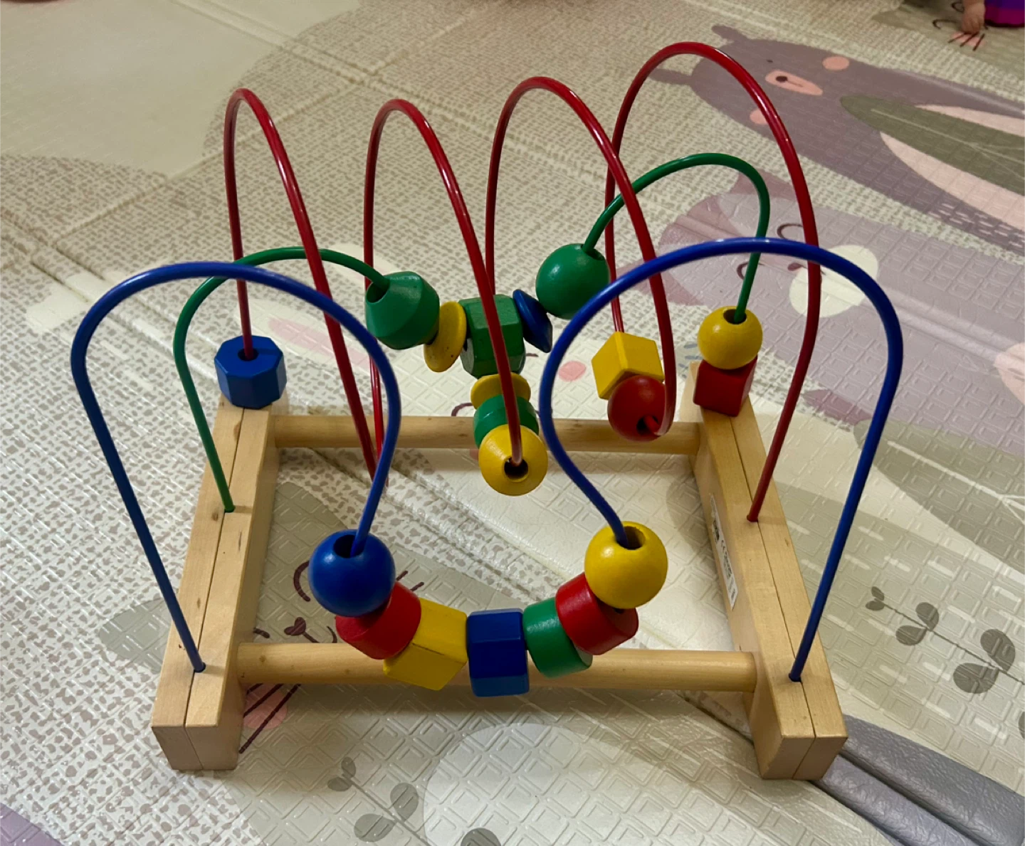 Wooden Bead Maze Toy