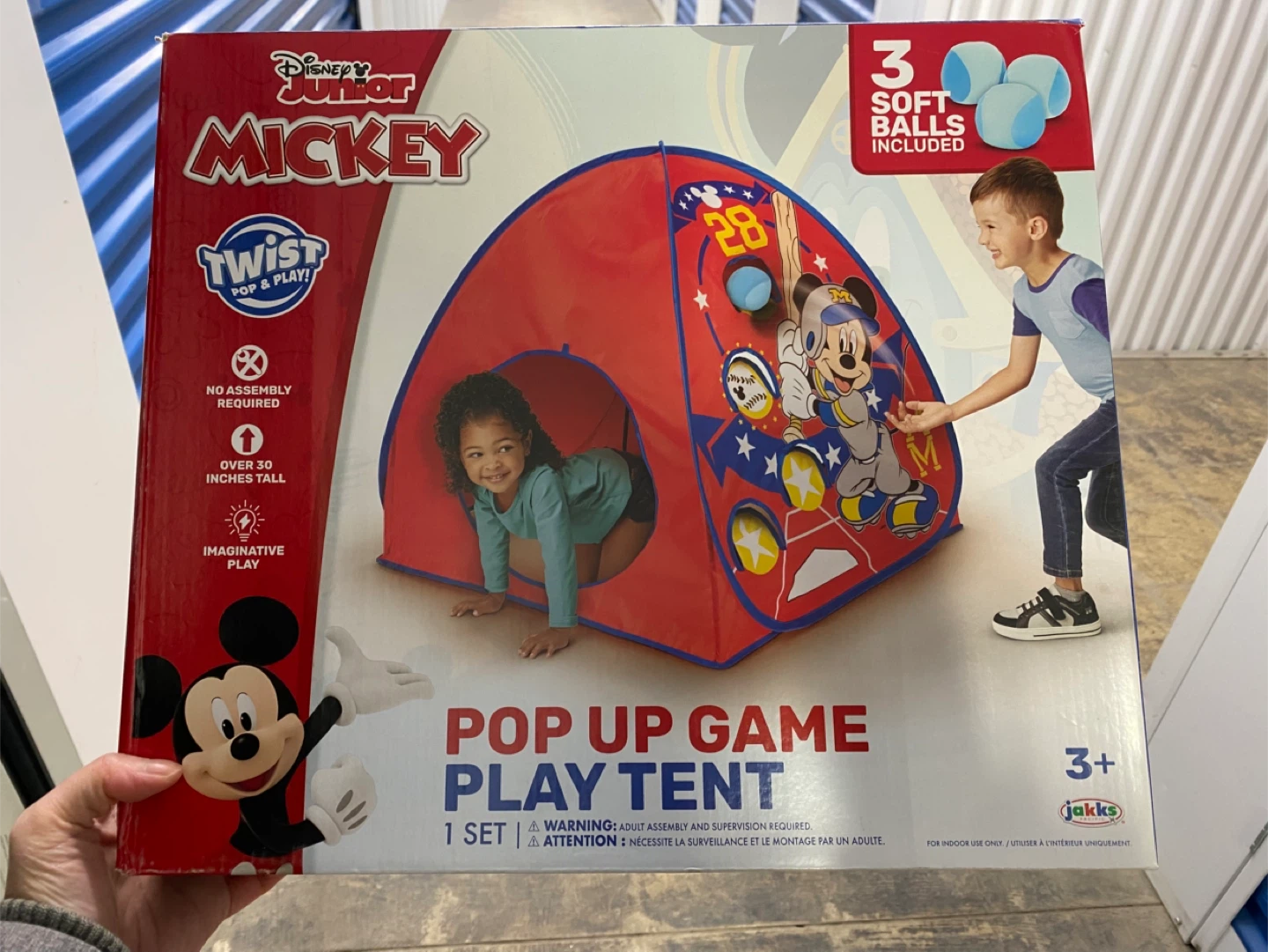 Disney Junior Mickey Mouse Pop Up Play Tent