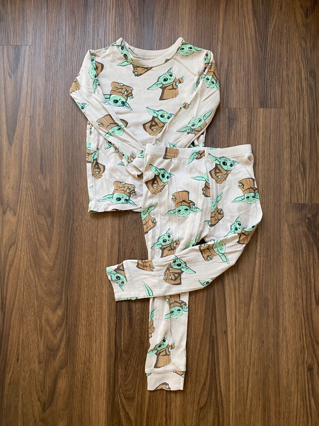 Gap Star Wars Baby Yoda Pajamas Size 3