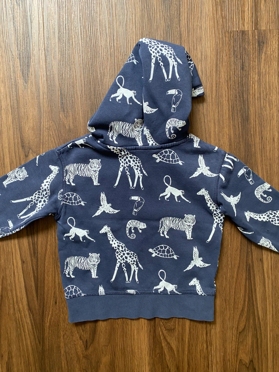 H&M Kids Hoodie - Blue Animal Print - Size 2-4Y - photo 4