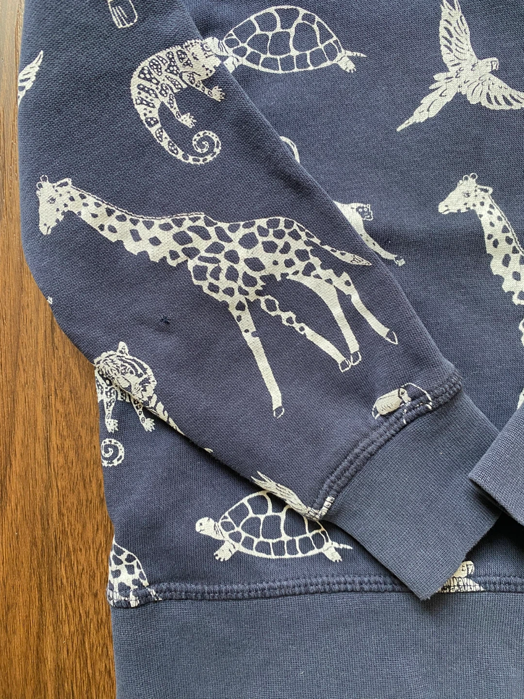 H&M Kids Hoodie - Blue Animal Print - Size 2-4Y - photo 2
