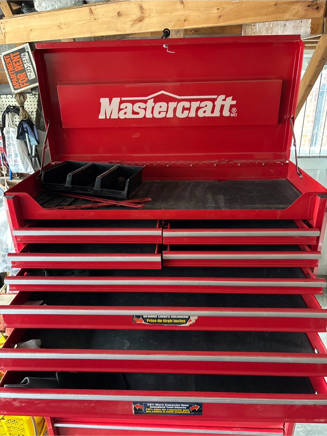 Mastercraft Red Tool Chest - photo 2