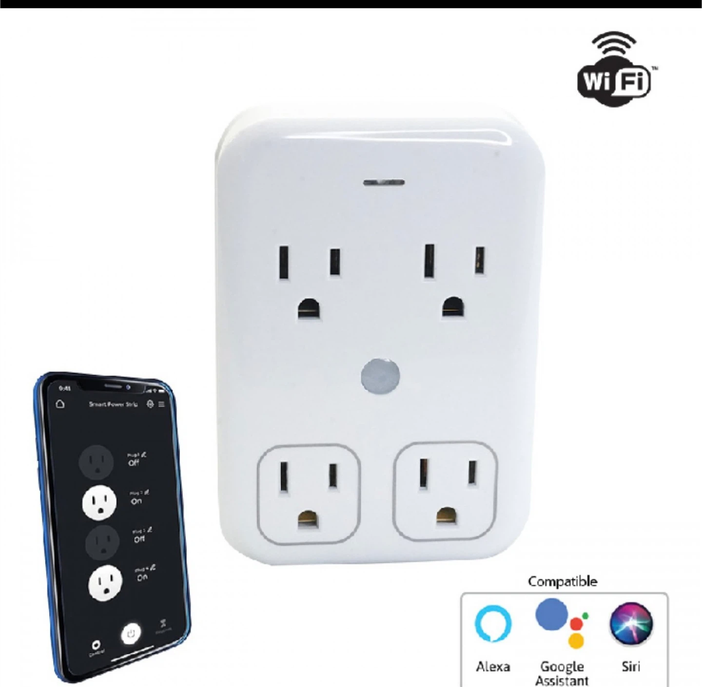 36 IN STOCK! Globe Smart Plug - 4 Outlets