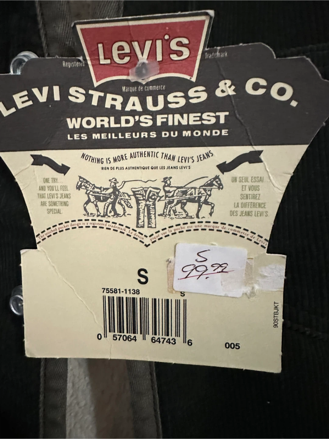 Levi's Sherpa Lined Corduroy Vest - photo 4