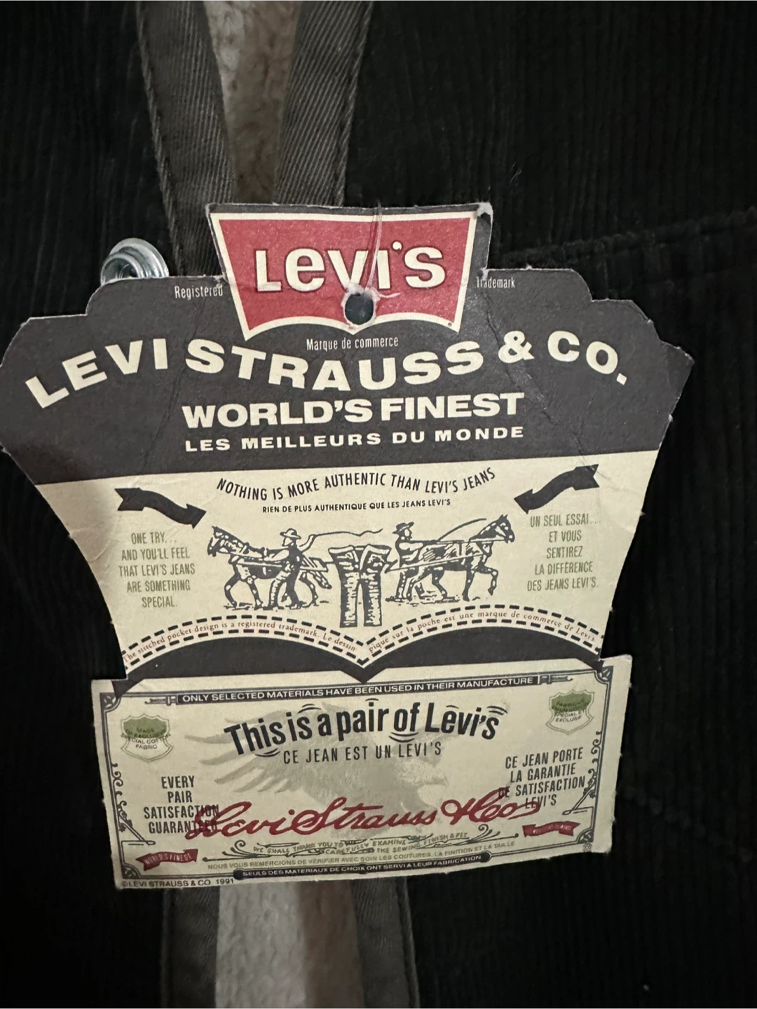 Levi's Sherpa Lined Corduroy Vest - photo 5