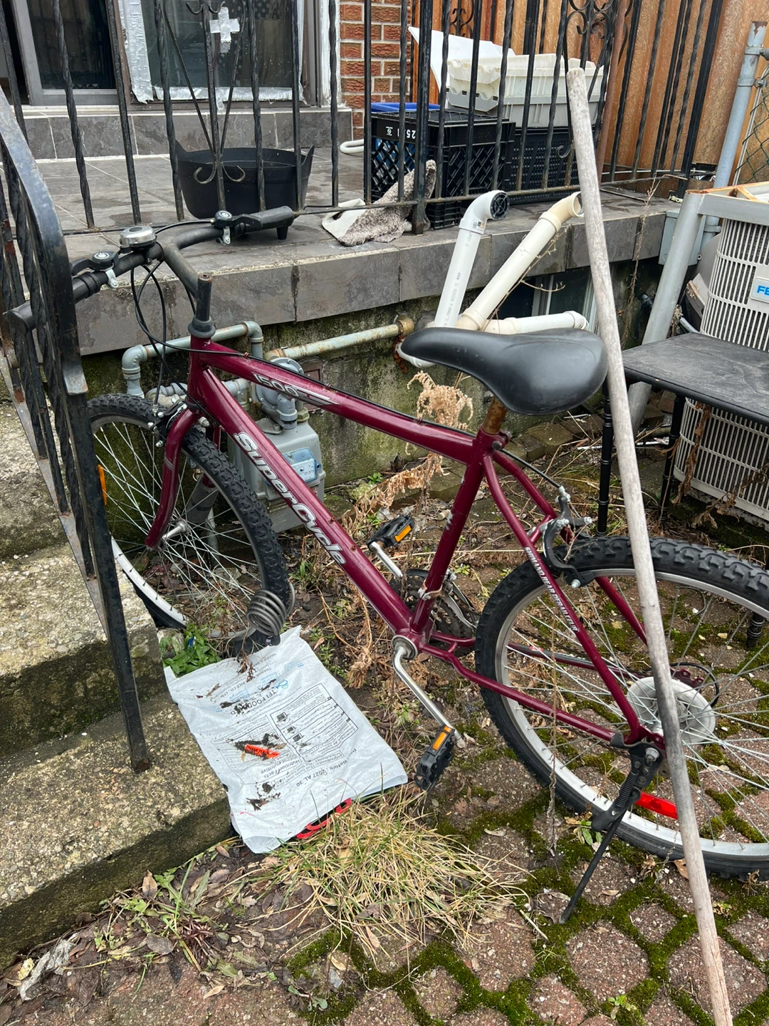 Super Cycle Bicycle - Burgundy