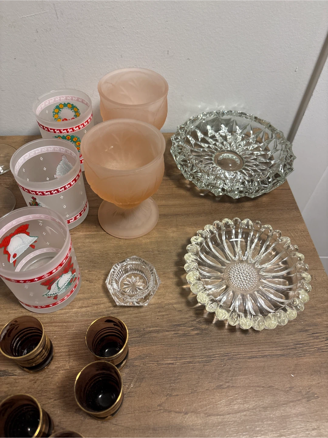 Bunch of Martini Glasses, Shot Glasses, and Ashtrays - photo 5