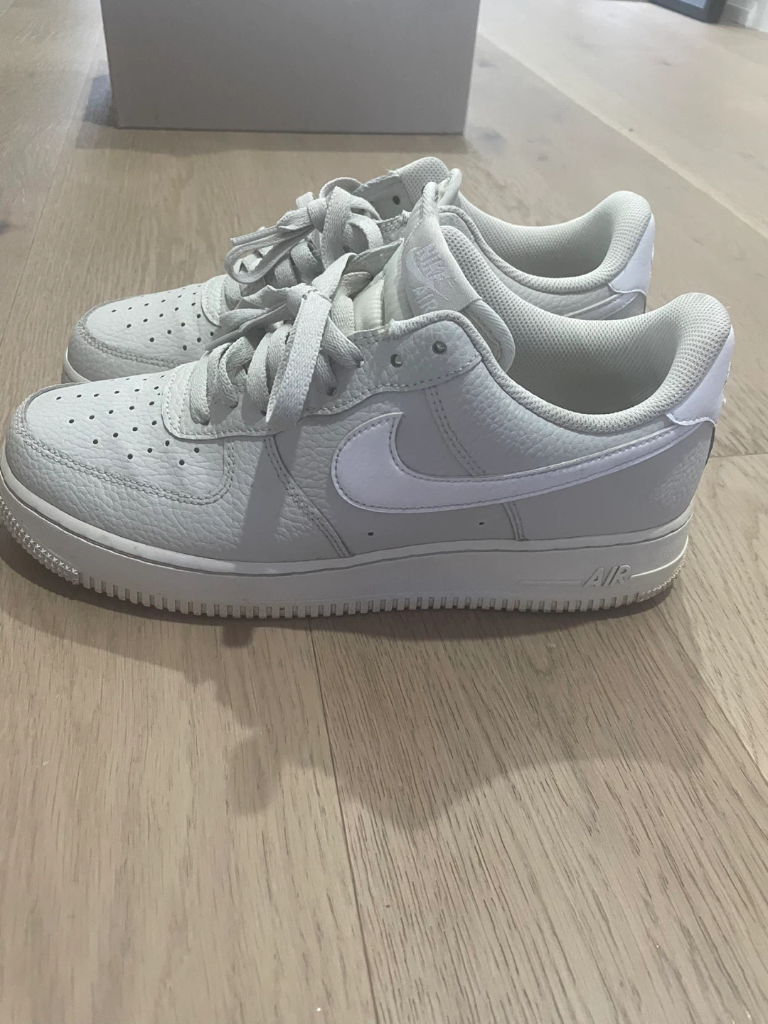 Nike Air Force 1 Low "Light Smoke Grey" Sneakers - photo 3
