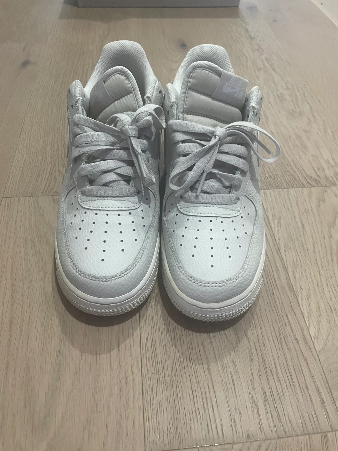 Nike Air Force 1 Low "Light Smoke Grey" Sneakers - photo 2