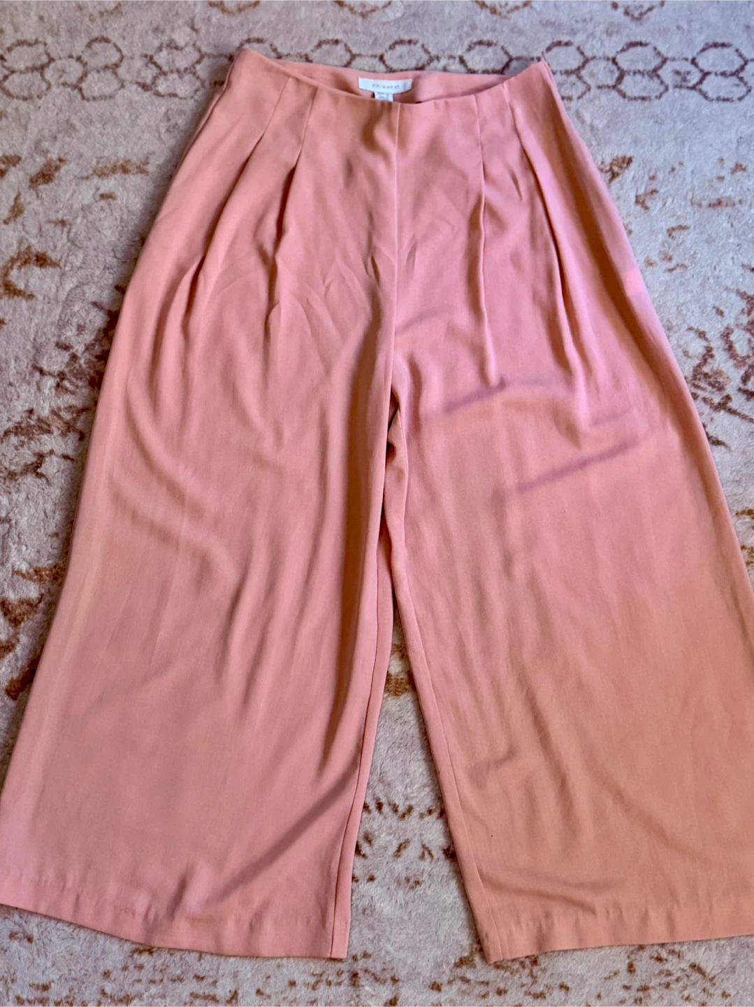 Wide-Leg Culotte Pants - Size 6