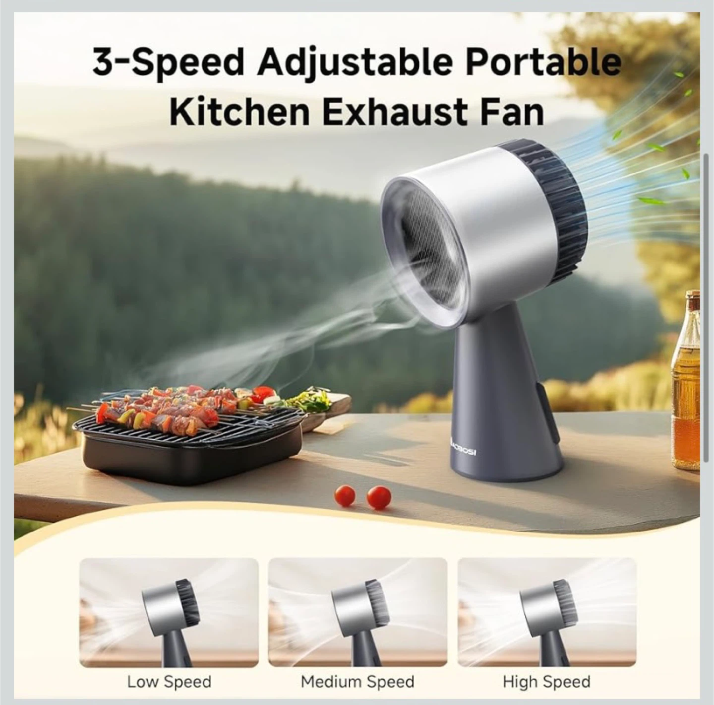 New AAOBOSI Portable Range Hood Fan - photo 3