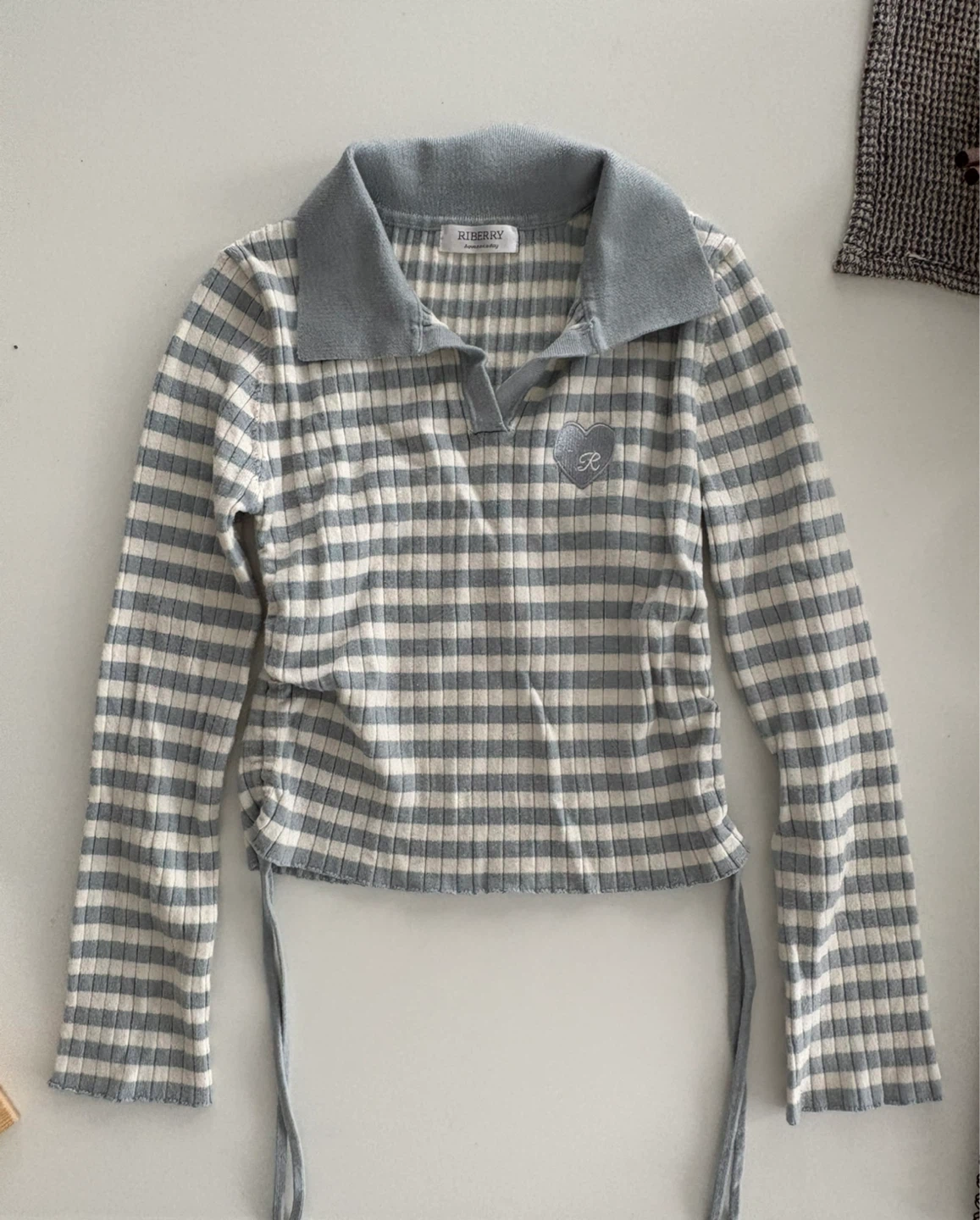 Ribbed Striped Long Sleeves