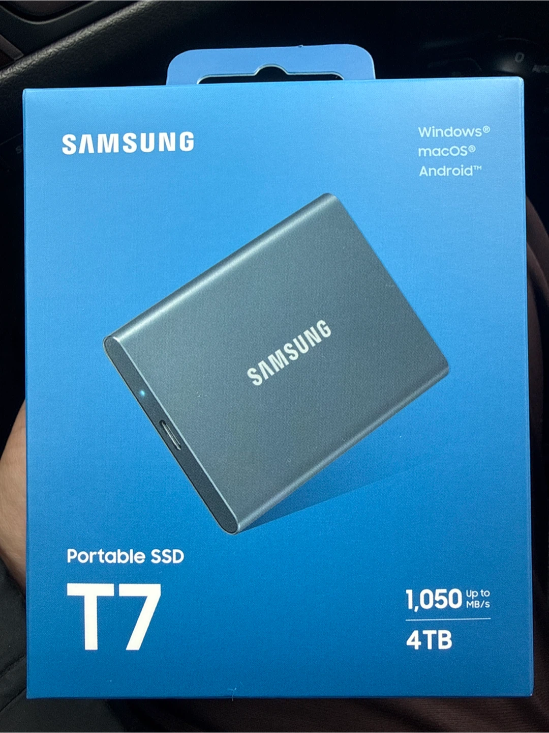 Samsung T7 Portable SSD 4TB