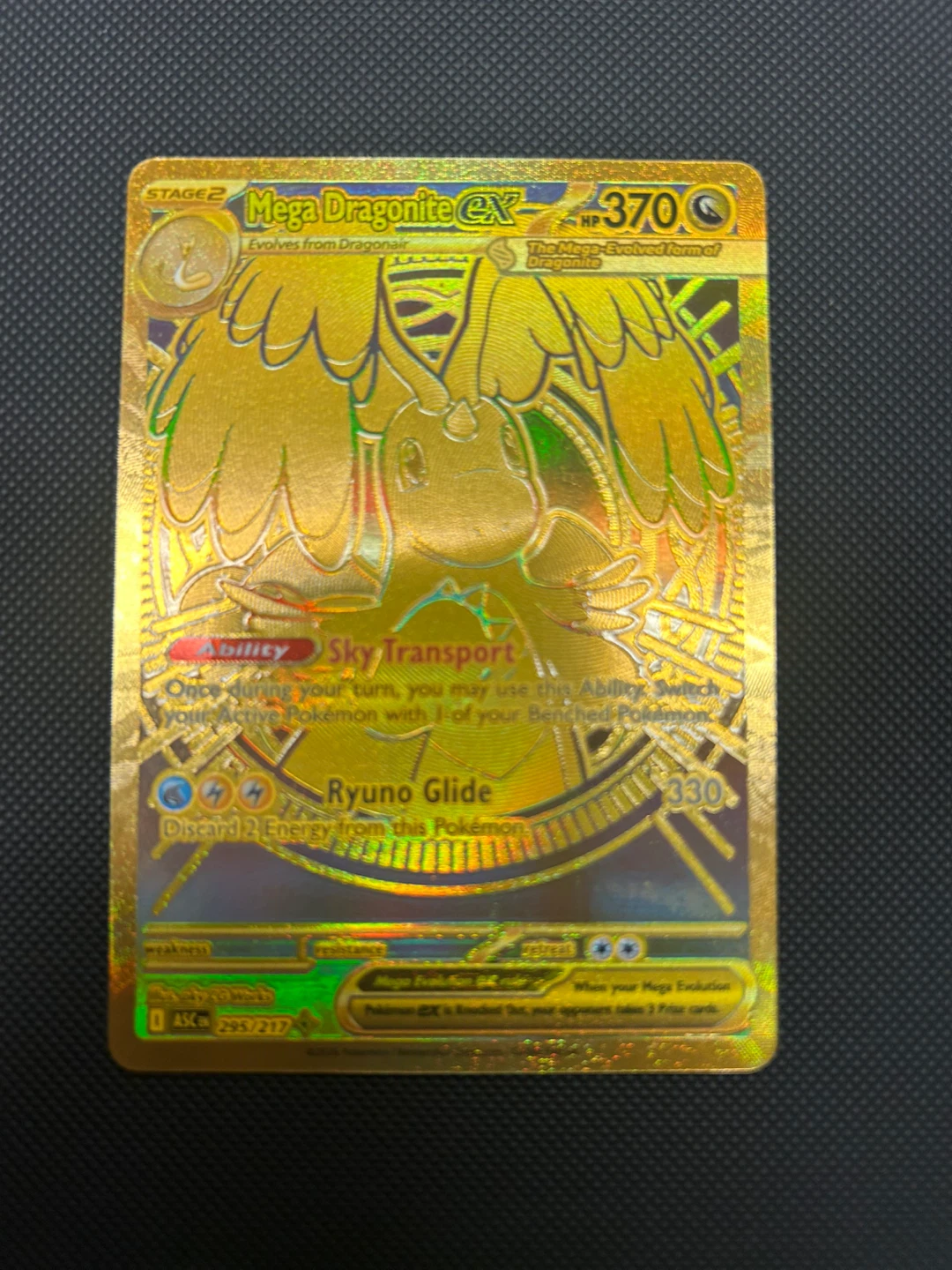Mega Dragonite EX Gold