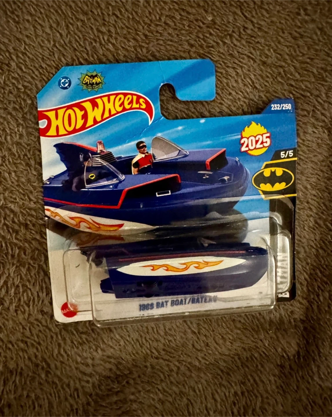 Hot Wheels Batman 1969 Bat Boat  (freecycle 🧡)