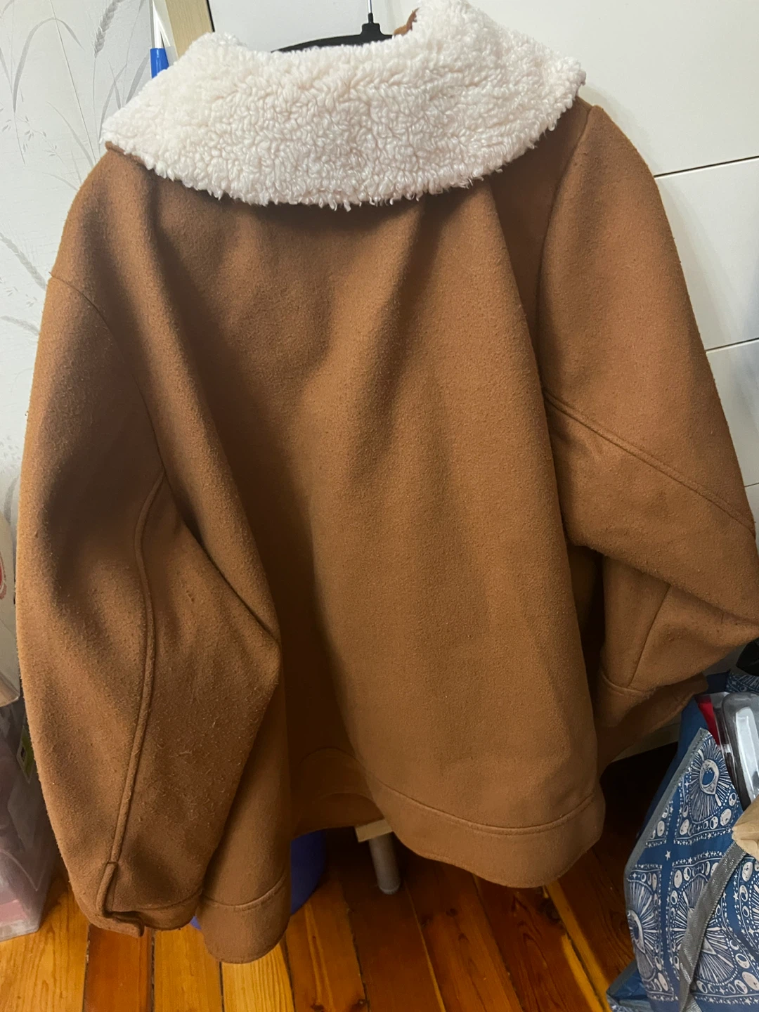 Old Navy Brown Sherpa Collar Jacket - Size 4X - photo 3