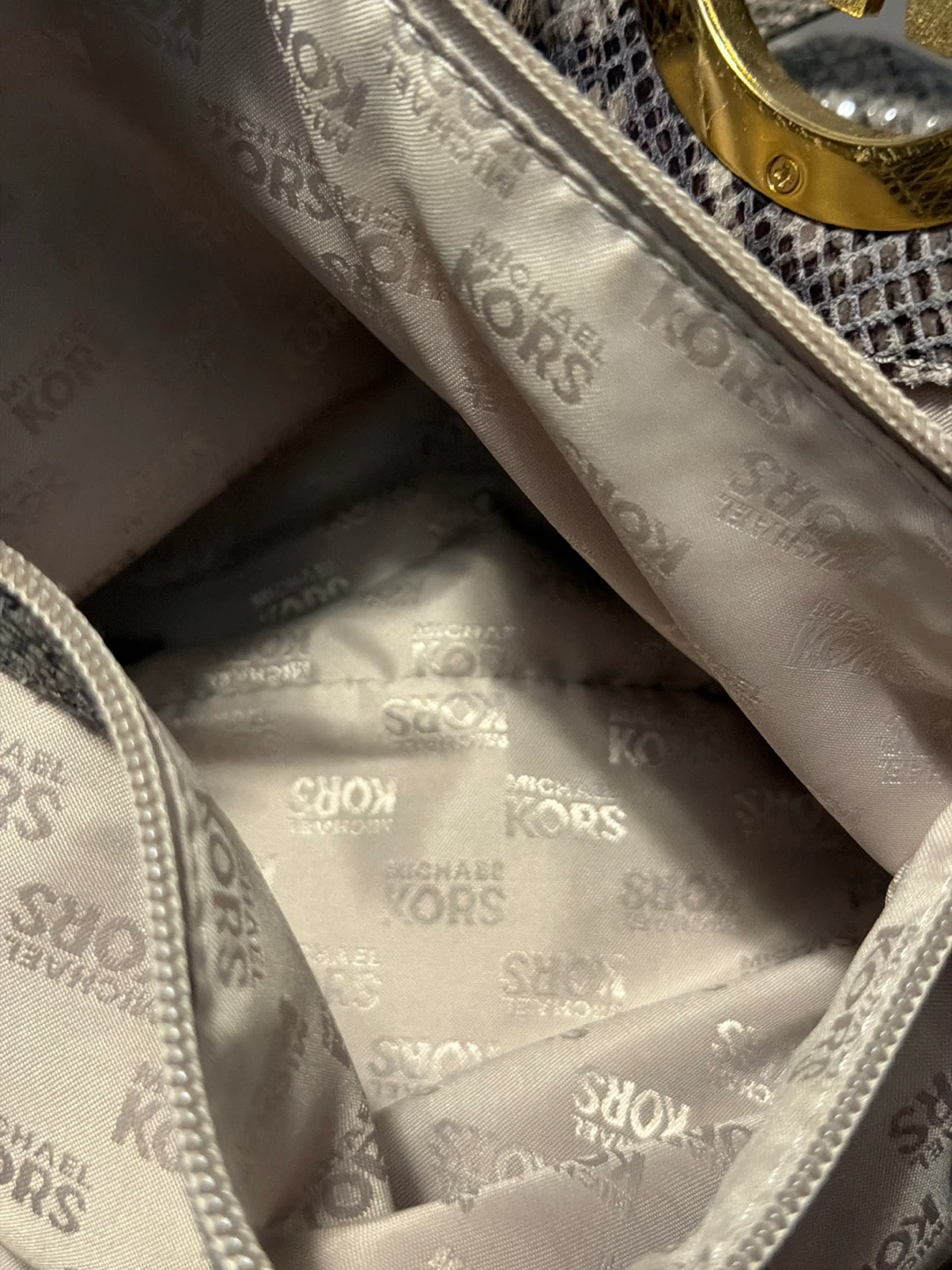 Michael Kors Snake Print Shoulder Bag - photo 4