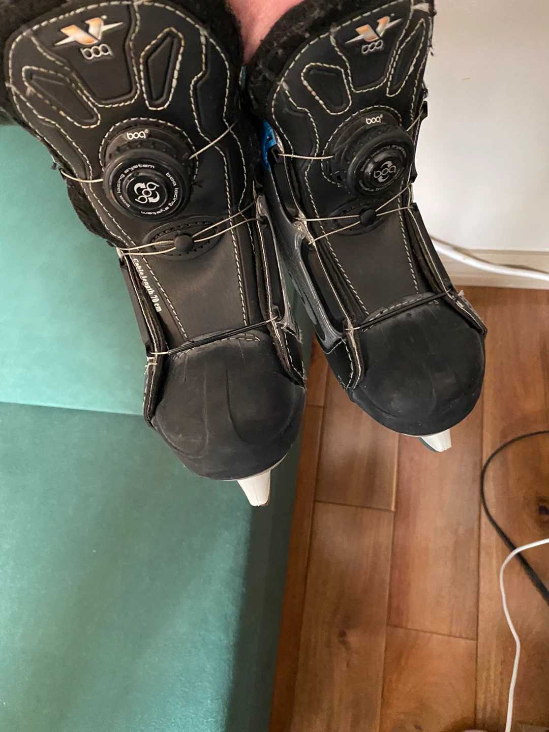 CCM BOA kids children’s hockey skates size 11 - photo 2
