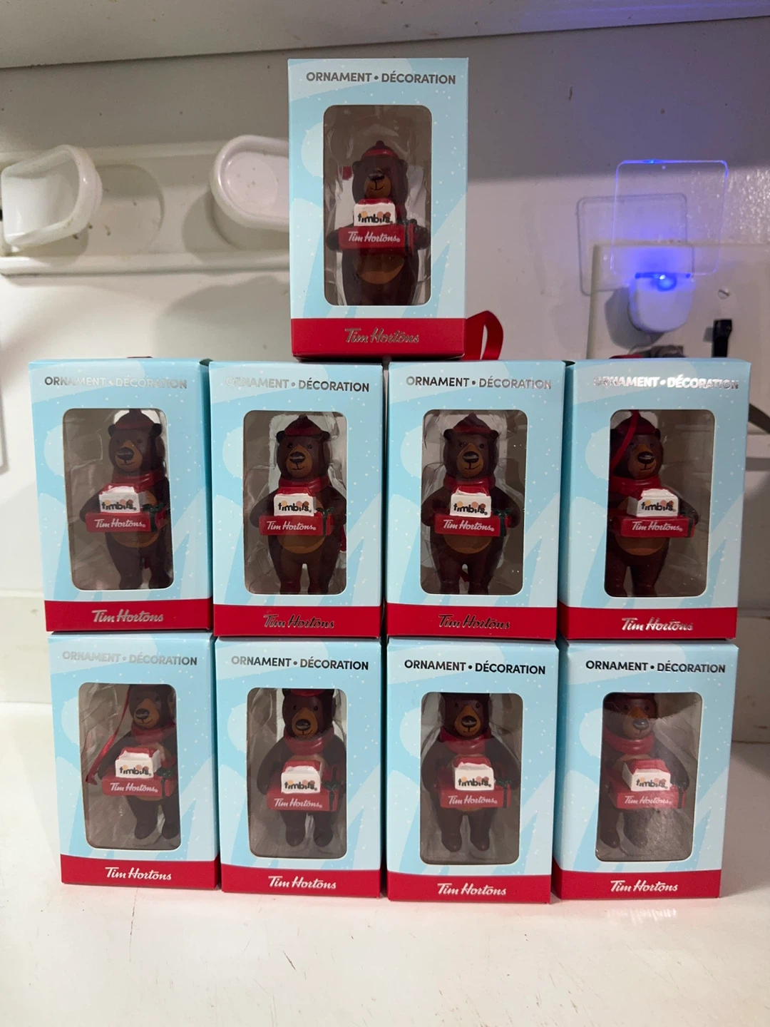 Tim Hortons Bear Ornament decoration piece - photo 2