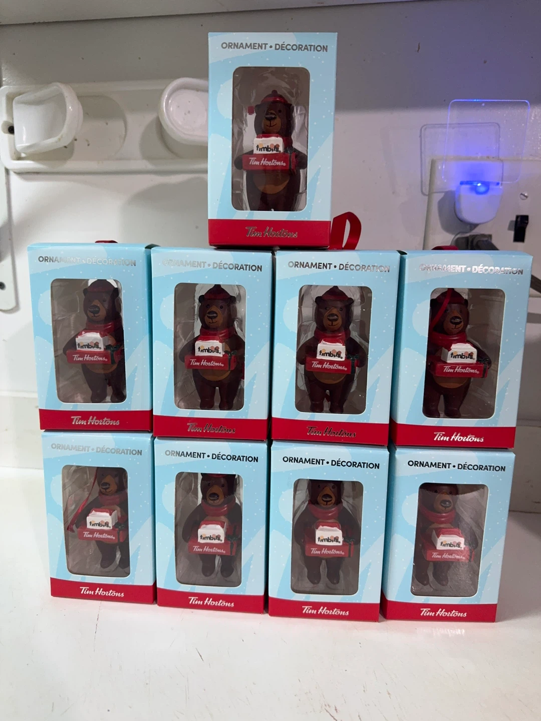 Tim Hortons Bear Ornament decoration piece