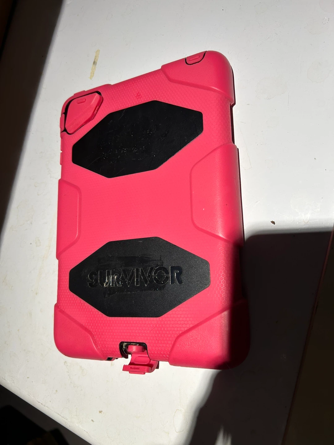 Survivor Rugged Case for iPad Mini 4/5 - Pink